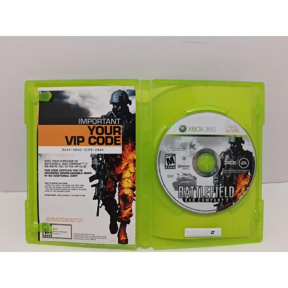 Xbox 360 Limited Edition Battlefield Bad Company 2